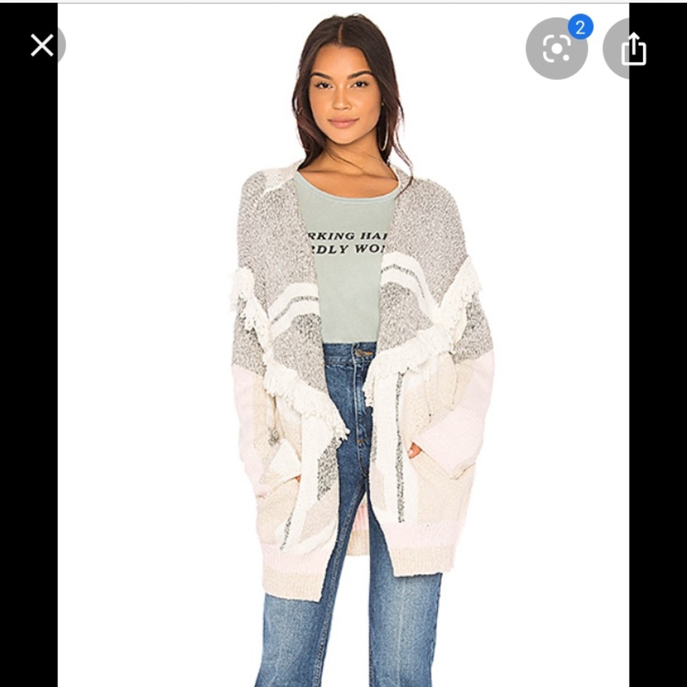 COPY - Wildfox Sunset Geometry Cardigan